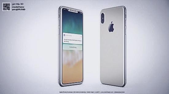  iPhone 8撞脸乐视手机？爆料图遭苹果官方追查