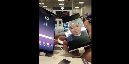 自拍照可解锁三星手机面部识别 iPhone8会靠谱吗？