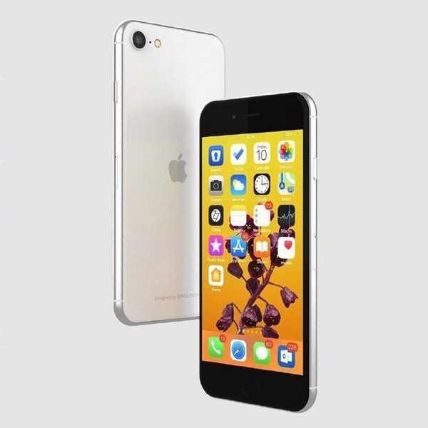 iPhone 9渲染图（图源网络）