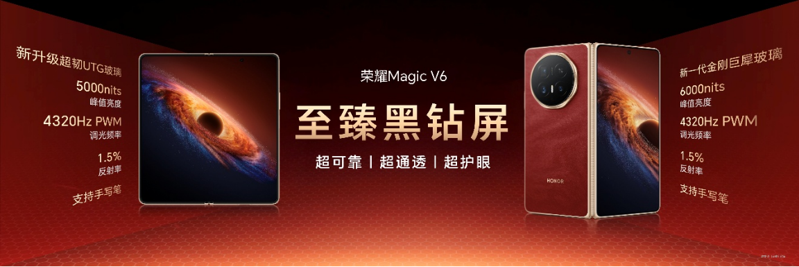 【产品新闻通稿】跨代领先全满贯折叠旗舰正式发布，荣耀Magic V6售价8999元起795.png