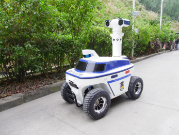 突破未来,高新兴5g警用巡逻机器人惊艳mwc2019上海